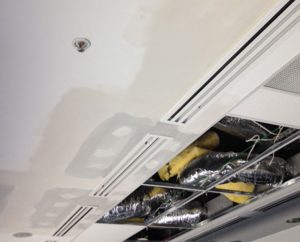 ceiling repair process