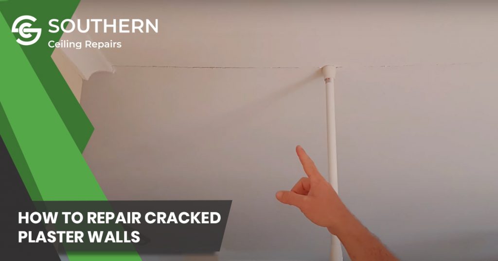 how to fix cracks in plaster