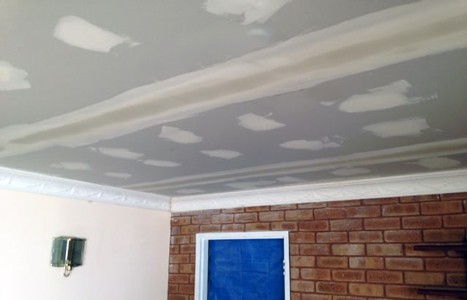 plaster ceiling repaired