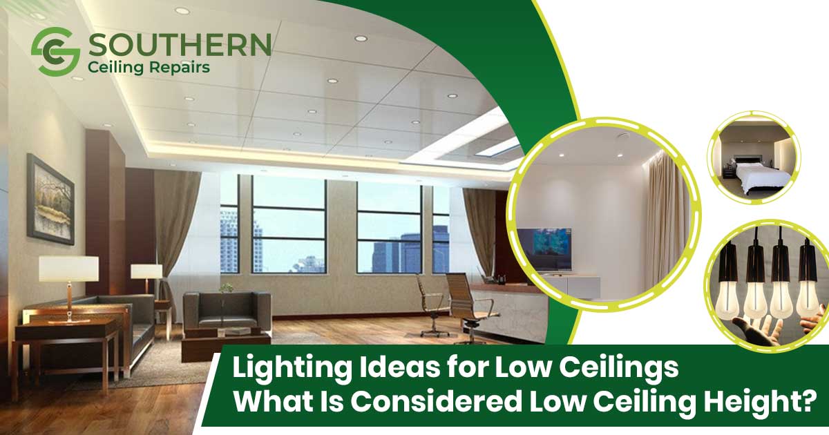 lighting ideas for low ceilings