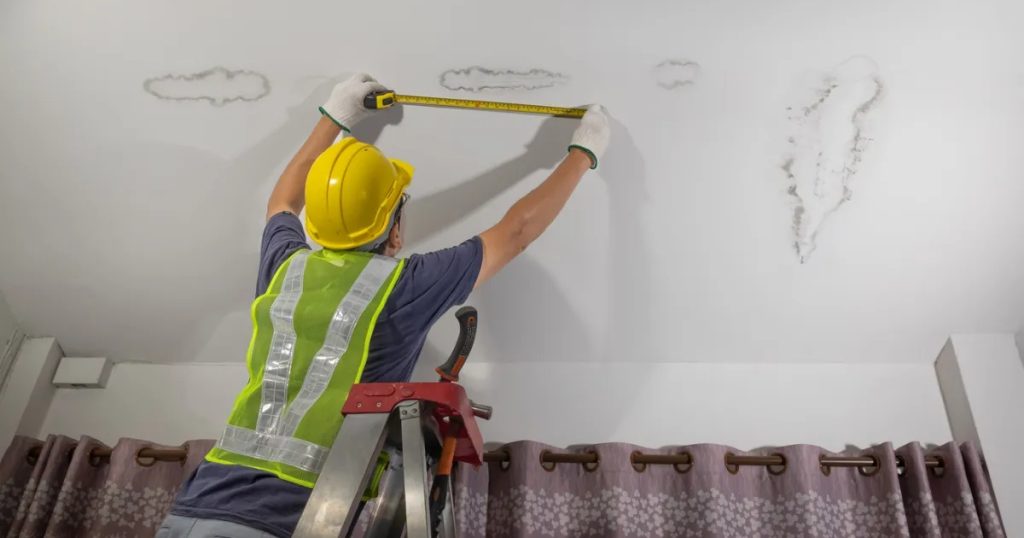 Southern Ceiling Repairs - Water Stains on Ceiling
